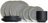 Cookinglife Serviesset Nola Warm Grey 18-delig / 6 personen - 6 dinerborden, 6 ontbijtborden en 6 kommen