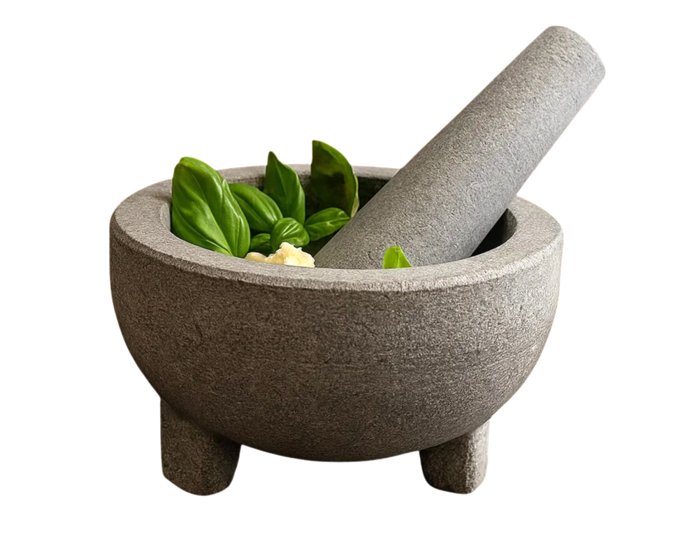 Cookinglife Vijzel op voet Organic Graniet ø 14.5 cm