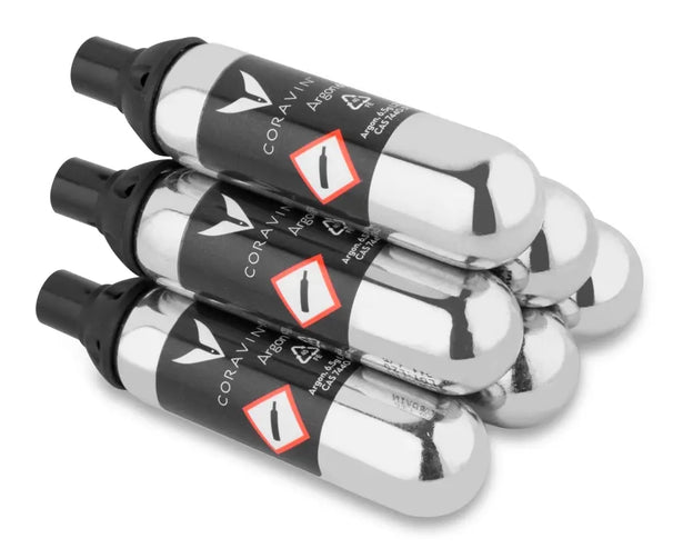 Coravin Argon Capsules Pure 6 stuks - 21 ml
