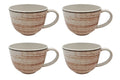 Cosy & Trendy Mokken Sintra Terracotta 350 ml - 4 stuks