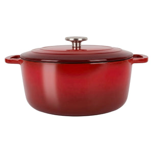 Cosy & Trendy Braadpan met deksel Fontestic Gietijzer Traditional Red ø 28 cm / 6.8 Liter