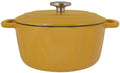 Cosy & Trendy Fontestic gietijzeren braadpan met deksel Amber Gold Ø 28 cm - 6,8 liter