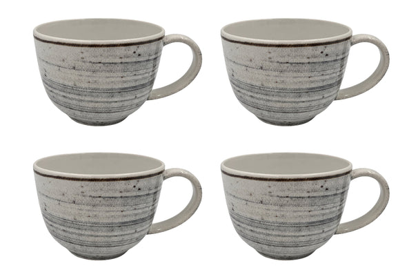 Cosy & Trendy Mokken Sintra Dusty Blue 350 ml - 4 stuks