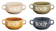 Cosy & Trendy Soepkommen / Kommen Soup Multicolor ø 12 cm / 450 ml - 4 stuks