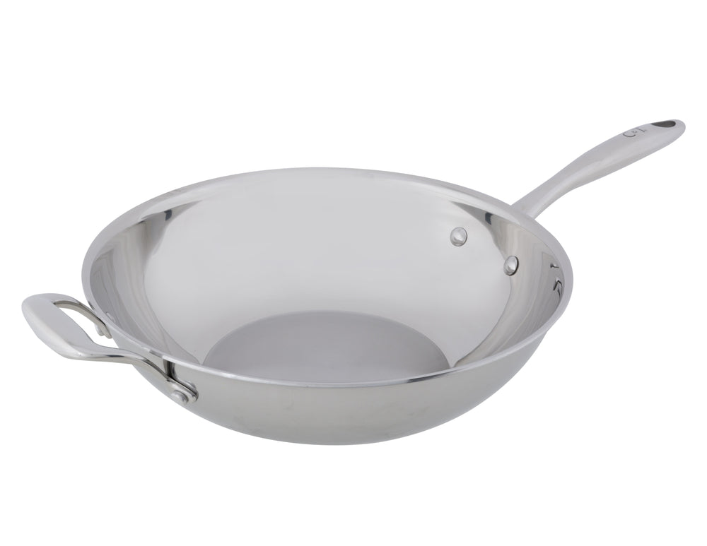 Cosy & Trendy Wokpan Classic RVS ø 30 cm