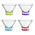 Bormioli Rocco IJscoupes Ypsilon Gekleurd - 375 ml - 4 stuks