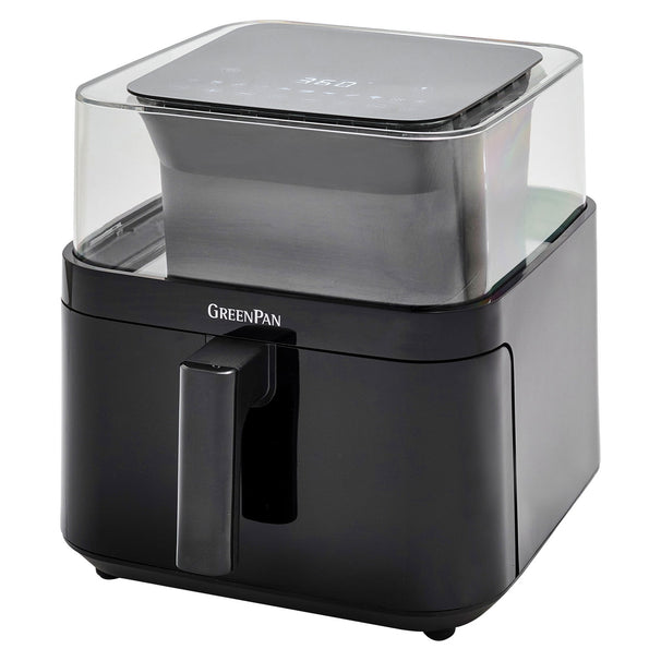 GreenPan Airfryer Vision XXL met Kijkvenster - Zwart - 7 Liter