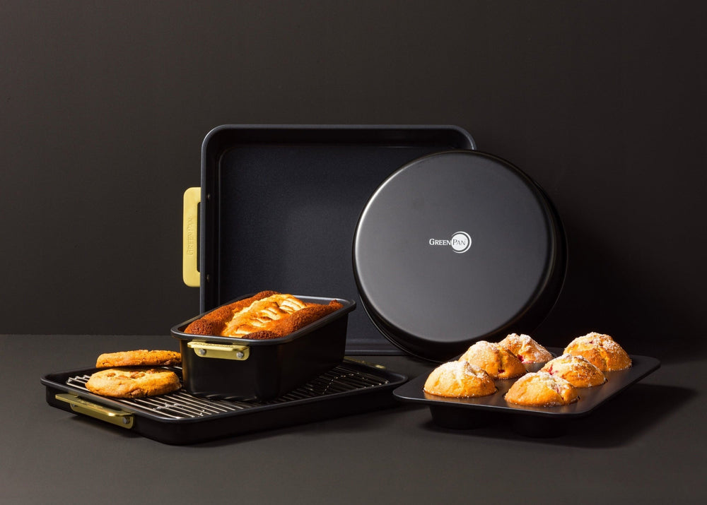 GreenPan Bakset Padova Reserve Black 6-delig - sfeerbeeld 1