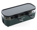 GreenPan Gourmetstel Silhouette Connect Gourmet Pine Green - koppelbaar - Keramische anti-aanbaklaag
