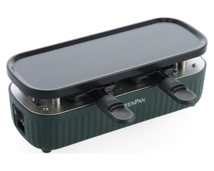 GreenPan Gourmetstel Silhouette Connect Gourmet Pine Green - koppelbaar
