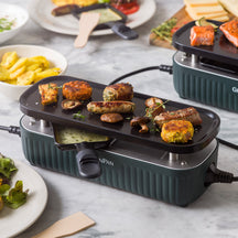 GreenPan Gourmetstel Silhouette Connect Gourmet Pine Green - koppelbaar - sfeerbeeld 2