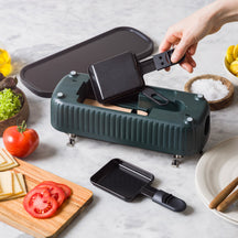 GreenPan Gourmetstel Silhouette Connect Gourmet Pine Green - koppelbaar - sfeerbeeld 3