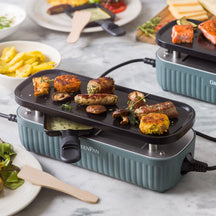 GreenPan Gourmetstel Silhouette Connect Gourmet Smokey Blue - koppelbaar - sfeerbeeld 2