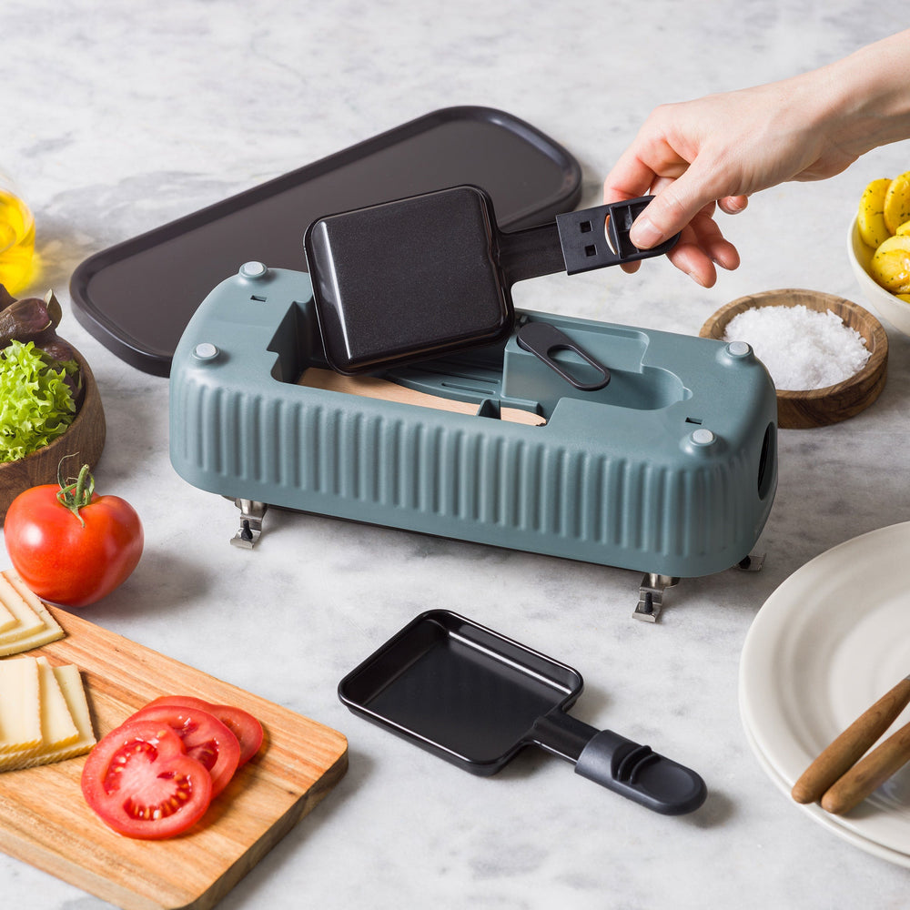 GreenPan Gourmetstel Silhouette Connect Gourmet Smokey Blue - koppelbaar - sfeerbeeld 3