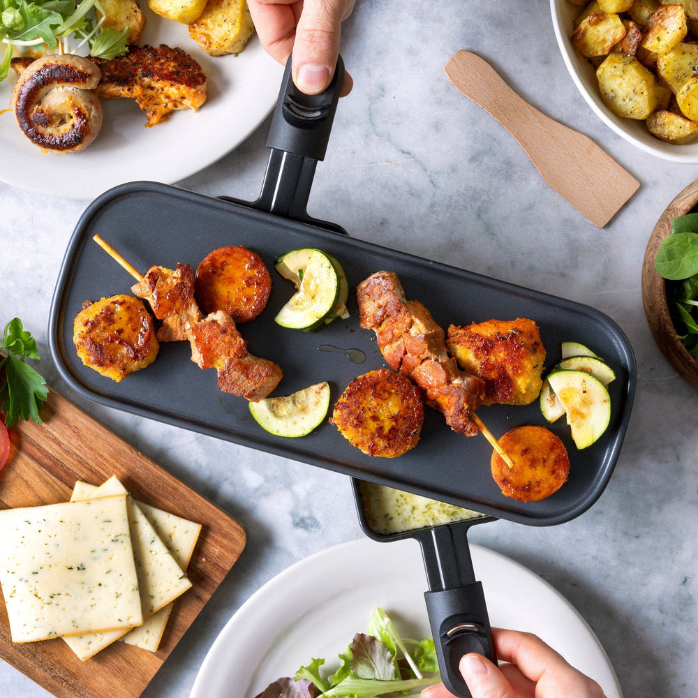 GreenPan Gourmetstel Silhouette Connect Gourmet Smokey Blue - koppelbaar - sfeerbeeld 4