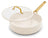 GreenPan Hapjespan met deksel Padova Reserve Pro 2.0 Cream ø 26 cm