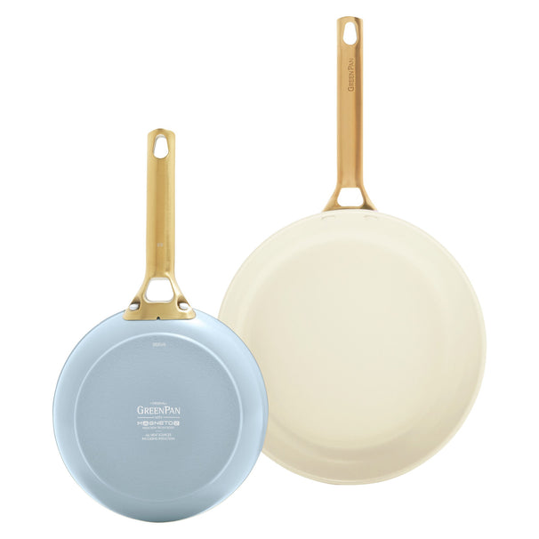 GreenPan Koekenpannenset Padova Reserve Light Blue 2-delig - ø 20 & 26 cm - Keramische anti-aanbaklaag