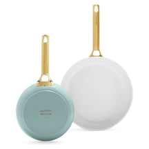 GreenPan Koekenpannenset Padova Reserve Smokey Blue ø 20 & 26 cm