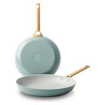 GreenPan Koekenpannenset Padova Reserve Smokey Blue ø 26 & 30 cm