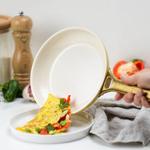 GreenPan Koekenpannenset Padova Reserve Sunshine Yellow ø 20 & 26 cm - sfeerbeeld 2