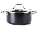 GreenPan Kookpan Copenhagen Zwart ø 20 cm / 3.3 Liter - keramische anti-aanbaklaag