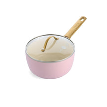 GreenPan Pannenset Padova Reserve Blush Pink 6-delig - detail 2