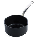 GreenPan Steelpan met 2 Schenktuiten Barcelona Pro Zwart ø 16 cm / 1.6 Liter - keramische anti-aanbaklaag