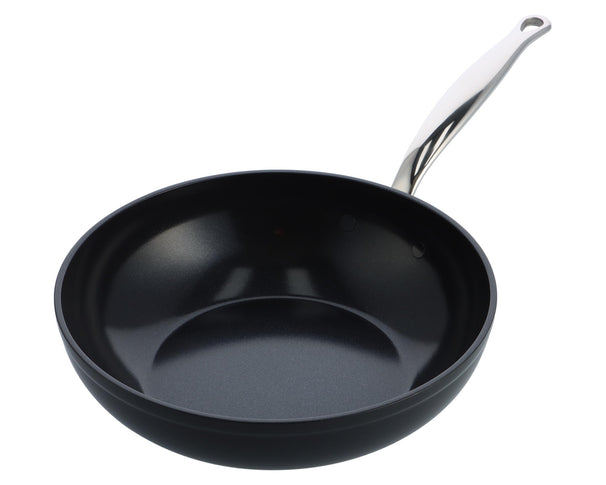 GreenPan Wokpan Barcelona Pro ø 28 cm / 3.7 Liter - keramische anti-aanbaklaag