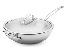 GreenPan Wokpan met deksel Première 5PLY RVS ø 30 cm / 4.74 Liter