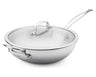 GreenPan Wokpan met deksel Première 5PLY RVS ø 30 cm / 4.74 Liter