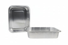 Cookinglife Grill BBQ Aluminium Bakjes / BBQ Grill Tray - 32 x 26 cm - Herbruikbaar  - 5 stuks