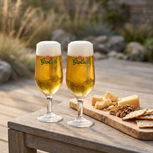 Grolsch Bierglazen op Voet Classic - 250 ml - 4 stuks