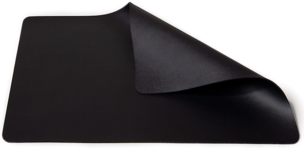 Cookinglife Placemats - Afwasbaar - Zwart - 46 x 33 cm - 6 stuks
