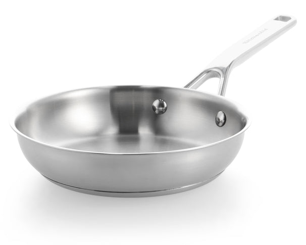 KitchenAid Koekenpan Advanced RVS ø 20 cm - zonder anti-aanbaklaag