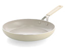 KitchenAid Koekenpan Aluminium Almond Cream ø 28 cm - keramische anti-aanbaklaag