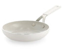 KitchenAid Koekenpan Aluminium White Milkshake ø 28 cm - keramische anti-aanbaklaag