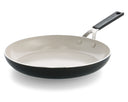 KitchenAid Koekenpan Aluminium Mat Zwart ø 30 cm - keramische anti-aanbaklaag