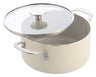 KitchenAid Kookpan Aluminium Almond Cream ø 24 cm / 4.9 Liter