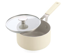 KitchenAid Steelpan Aluminium Almond Cream ø 16 cm / 1.6 Liter - met deksel