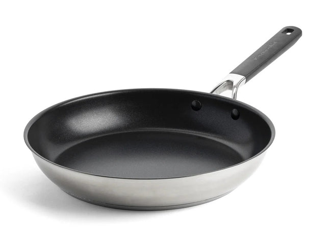 KitchenAid Koekenpan Classic RVS ø 28 cm - keramische anti-aanbaklaag
