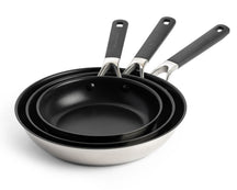 KitchenAid Koekenpannenset Classic RVS 3-delig - ø 20, 24 & 28 cm