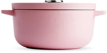 KitchenAid Braadpan Gietijzer Dried Rose ø 22 cm / 3.3 Liter - zijaanzicht