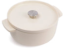 KitchenAid Braadpan Cast Iron Cream ø 26 cm / 5.2 Liter - geëmailleerde anti-aanbaklaag