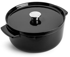 KitchenAid Braadpan Gietijzer Onyx Black ø 26 cm / 5.2 Liter