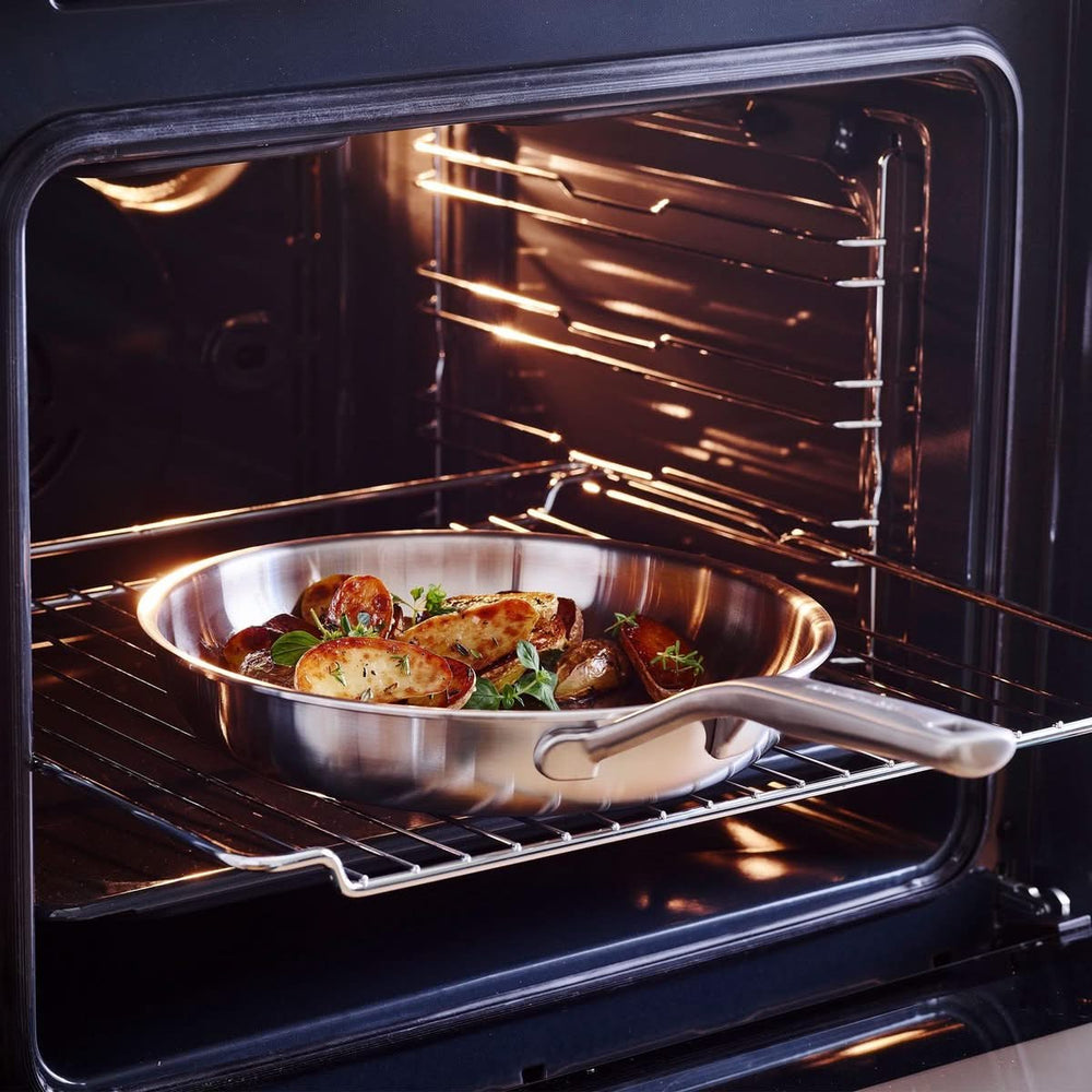 KitchenAid Koekenpan Tri-Ply RVS ø 28 cm - sfeerbeeld 3