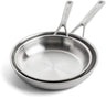 KitchenAid Koekenpannenset Tri-Ply RVS 2-delig - ø 20 & 28 cm