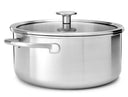 KitchenAid Kookpan Tri-Ply RVS ø 24 cm / 4.9 Liter - zonder anti-aanbaklaag