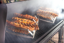 Landmann BBQ / Smoker Startersset Vinson 400 - met Houtskool & Aanmaakwokkels