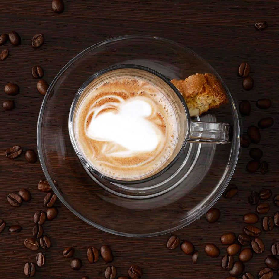 Leonardo Latte Macchiato Glazen Senso - Stapelbaar - 350 ml - 6 stuks
