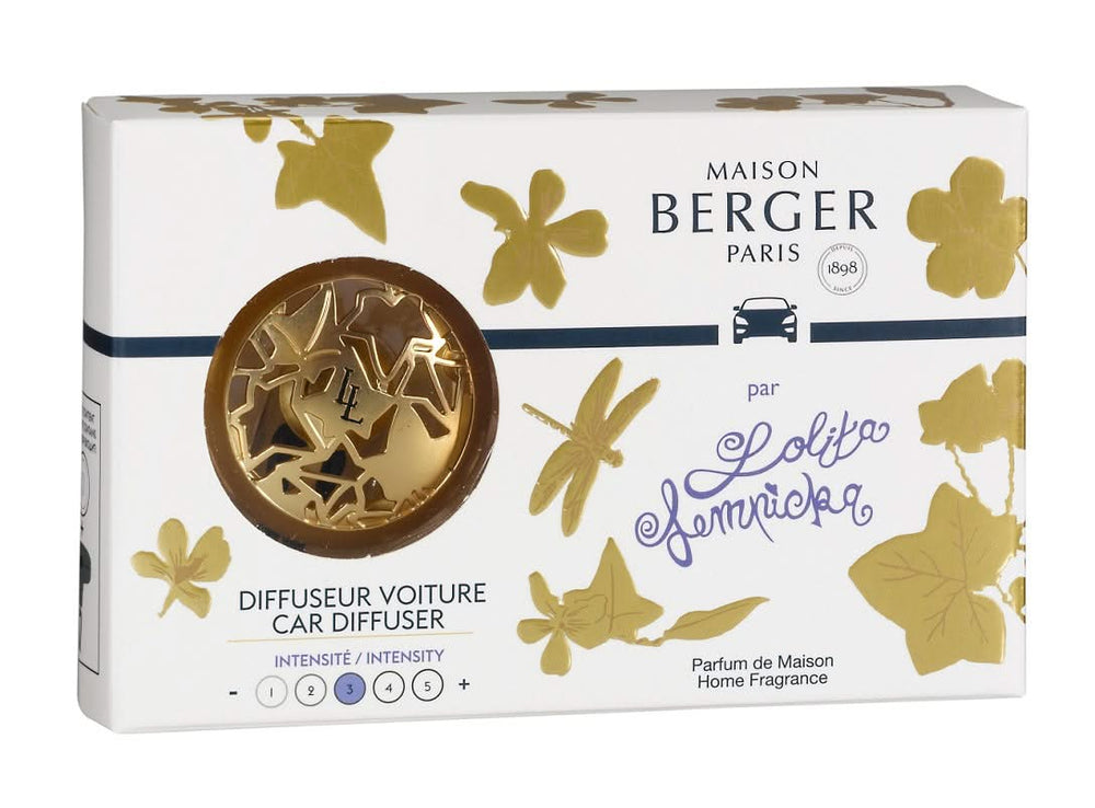 Maison Berger Autoparfumset Lolita Lempicka Goud - Met navulling